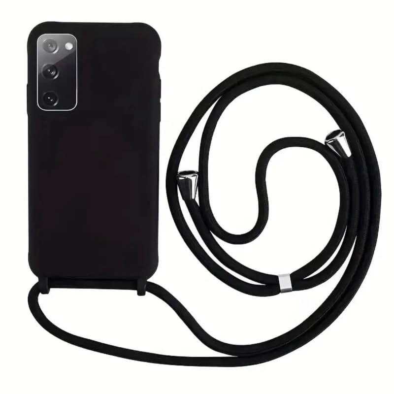 Capa Capinha de Veludo Luxo com Cordão  Protetora Aveludada para Samsung
