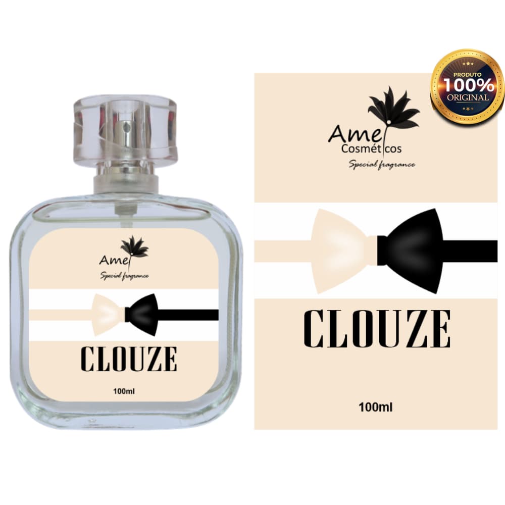 Clouze Amei Cosméticos Perfume Feminino 100ml Alta Fixação Essência Importada Parfum