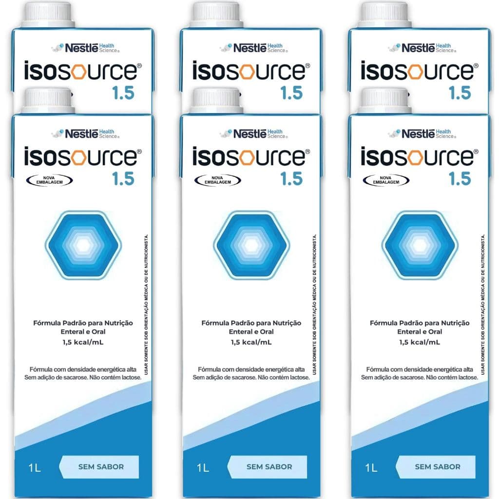Isosource 1.5 kit c/06 unidades Nestle
