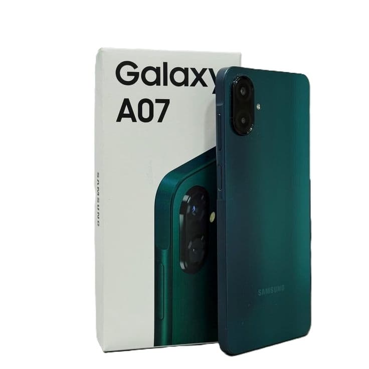 Samsung Galaxy A07 128GB 4GB RAM Tela 90Hz Android 15 Bateria 5000mAh