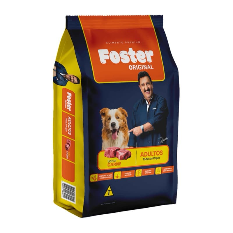 Ração PREMIUM Foster original 15kg