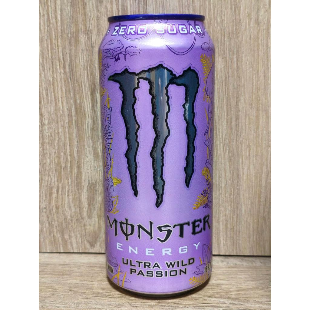 Monster Energy - Ultra Wild Passion - 473ml **Topo Roxo**