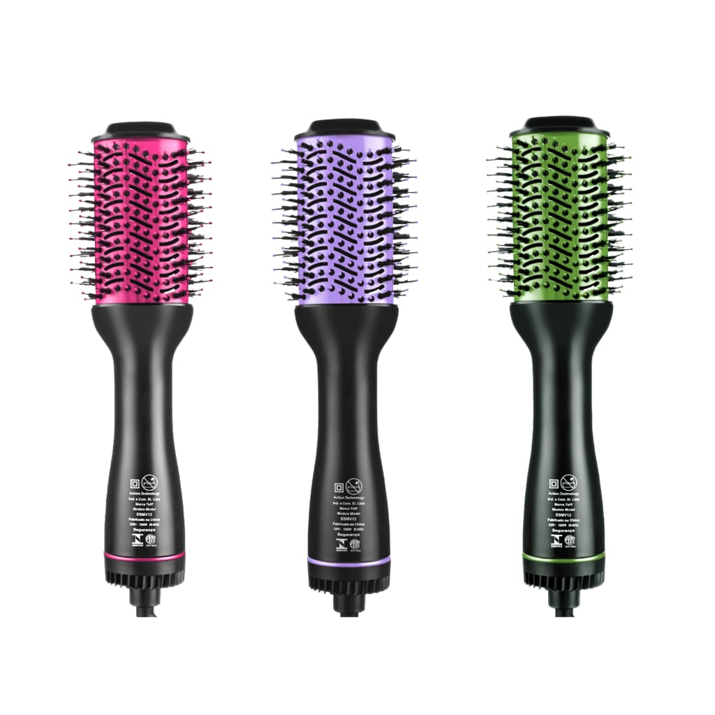 Escova Secadora Oval Taiff Easy Potente 1200w Modeladora e Volumizadora Profissional em 110v ou 220v