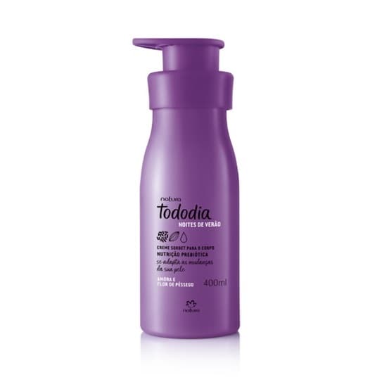 Hidratante Corporal Natura Tododia Noites de Verão Amora e Flor de Pêssego 400ml