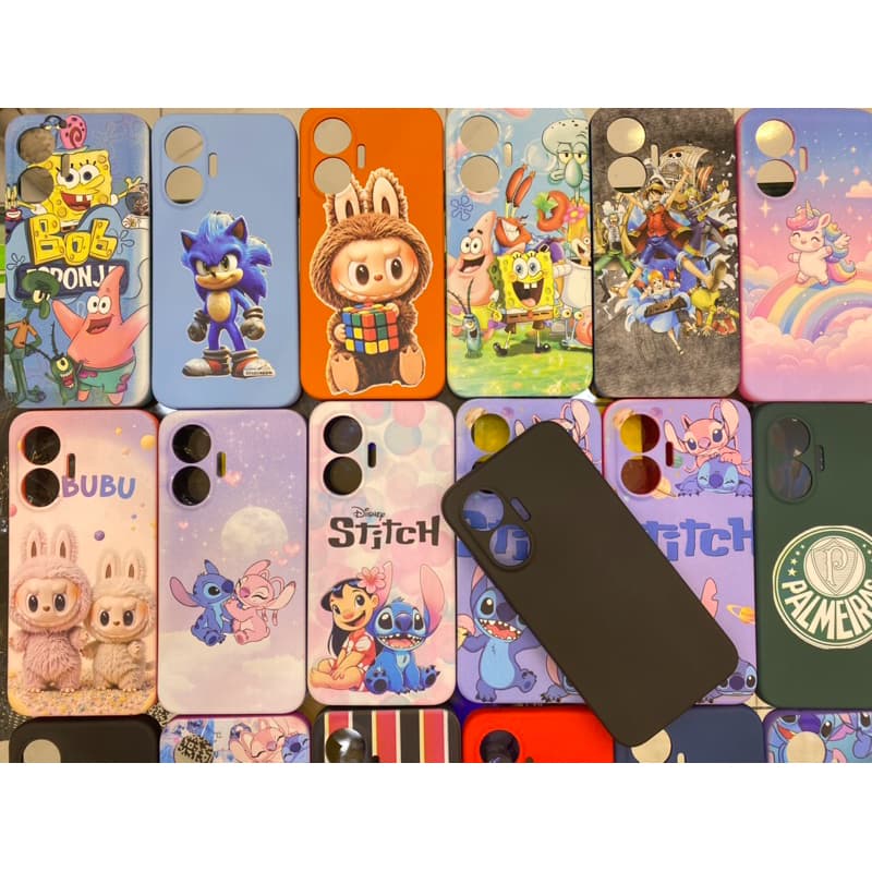 capinha para smartphone xiaomi poco F7 (películas capa infantil time Perzonalizada )