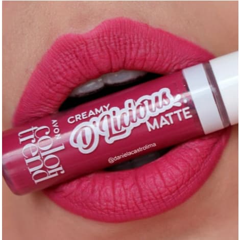 Batom Líquido Avon Color Trend Creamy D’licious Matte | Alta Pigmentação + Toque Cremoso