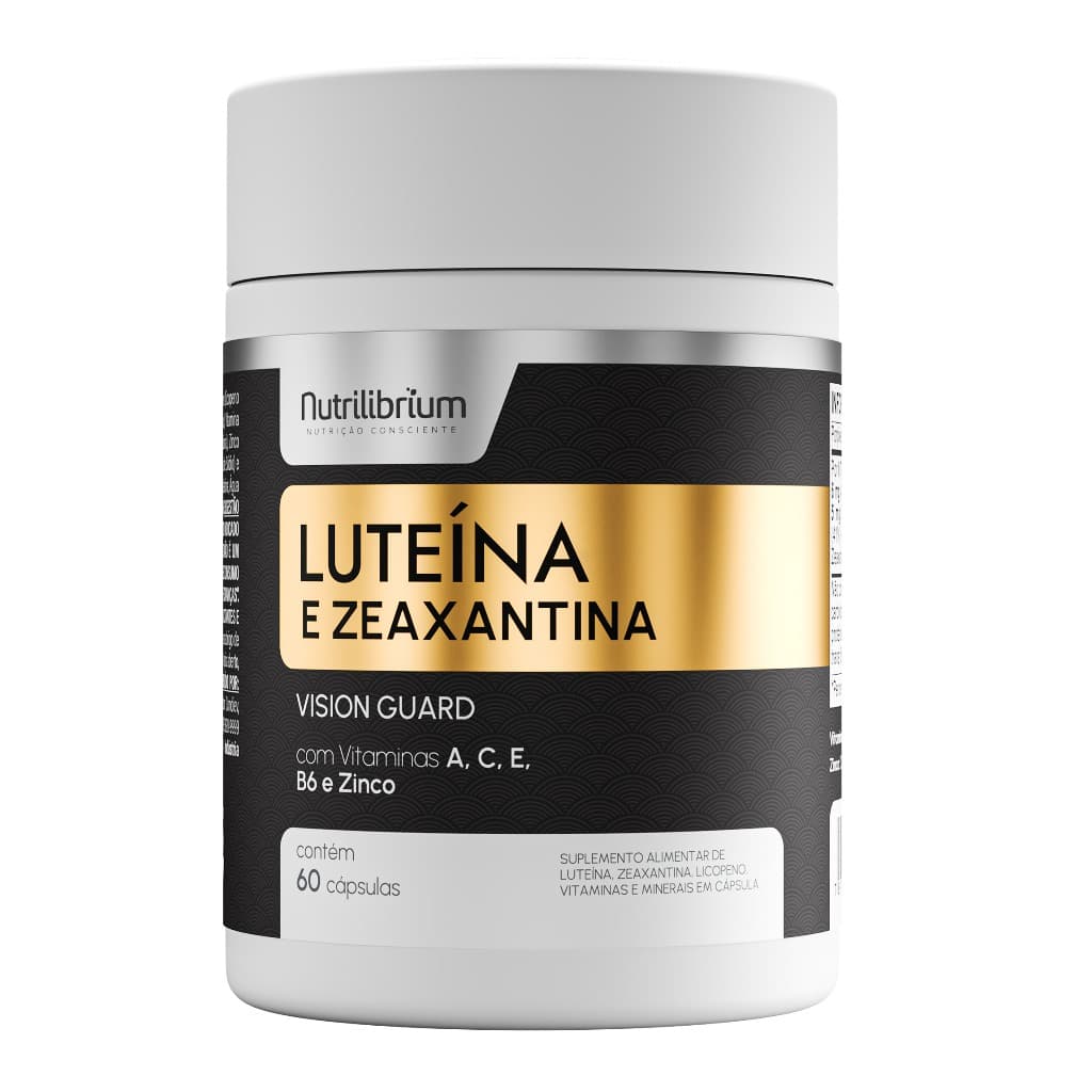 Luteína e Zeaxantina + Vitamina A, E, C, B6 e Zinco 60 Caps Nutrilibrium