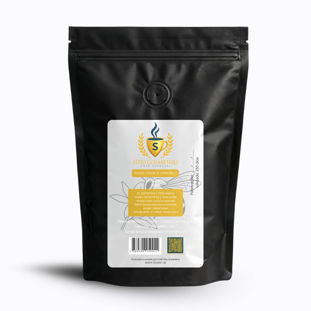 Café Especial Em Grãos 500g 84 Pontos 100% Arábica Gourmet Peneira 16+