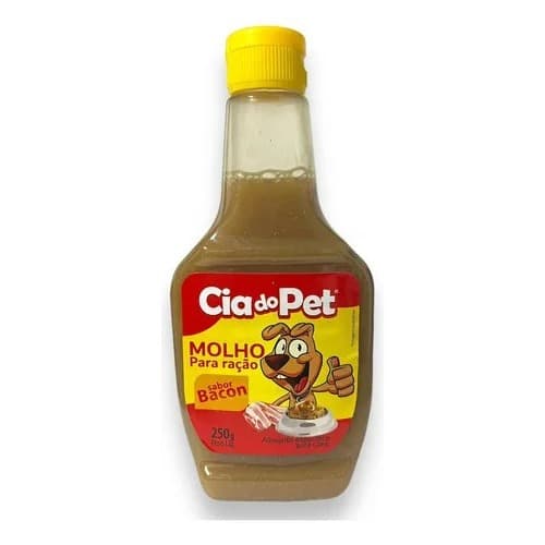 Molho para Ração de Cachorro - Sabor Bacon 250g 1 unidade