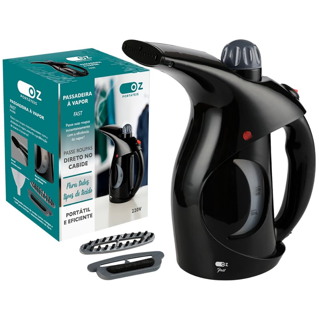 Passadeira A Vapor Portátil Para Roupas Oz 800w Aquecimento Rápido E Prático
