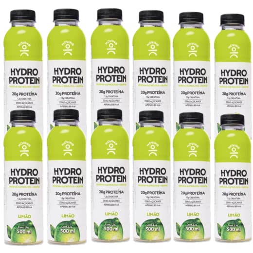 Kit 12 Hydro Protein Limão 500ml - Moving