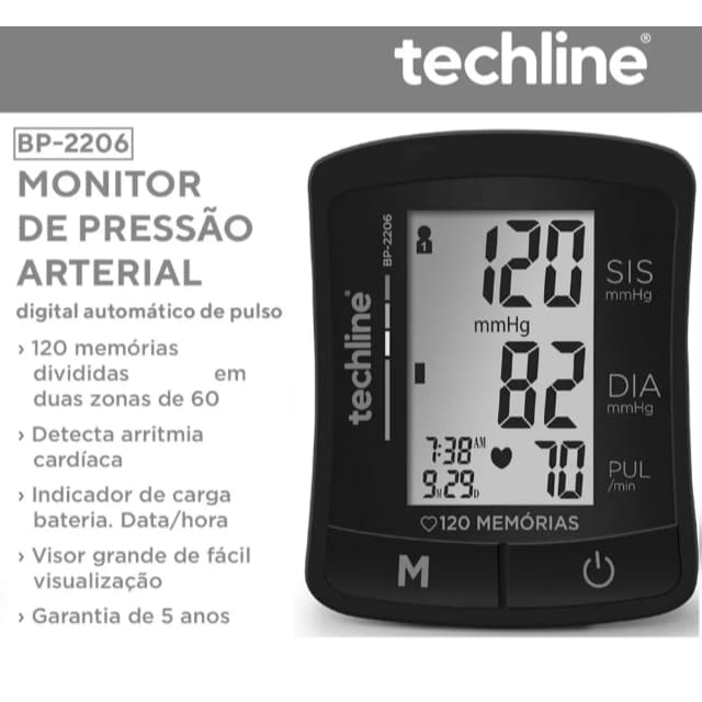 APARELHO DE MEDIR DE PRESSÃO ARTERIAL AUTOMATICO DE PULSO