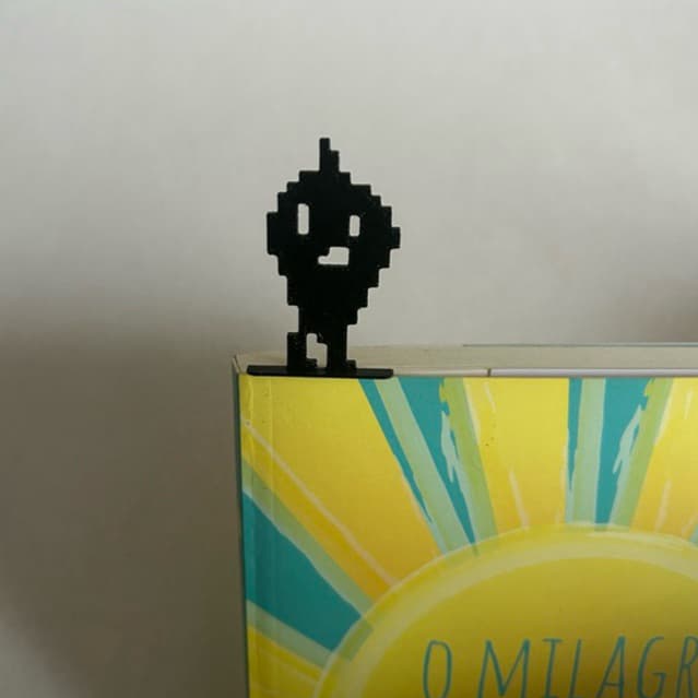 Marca página krobus stardew valley - impressão 3d geek gamer