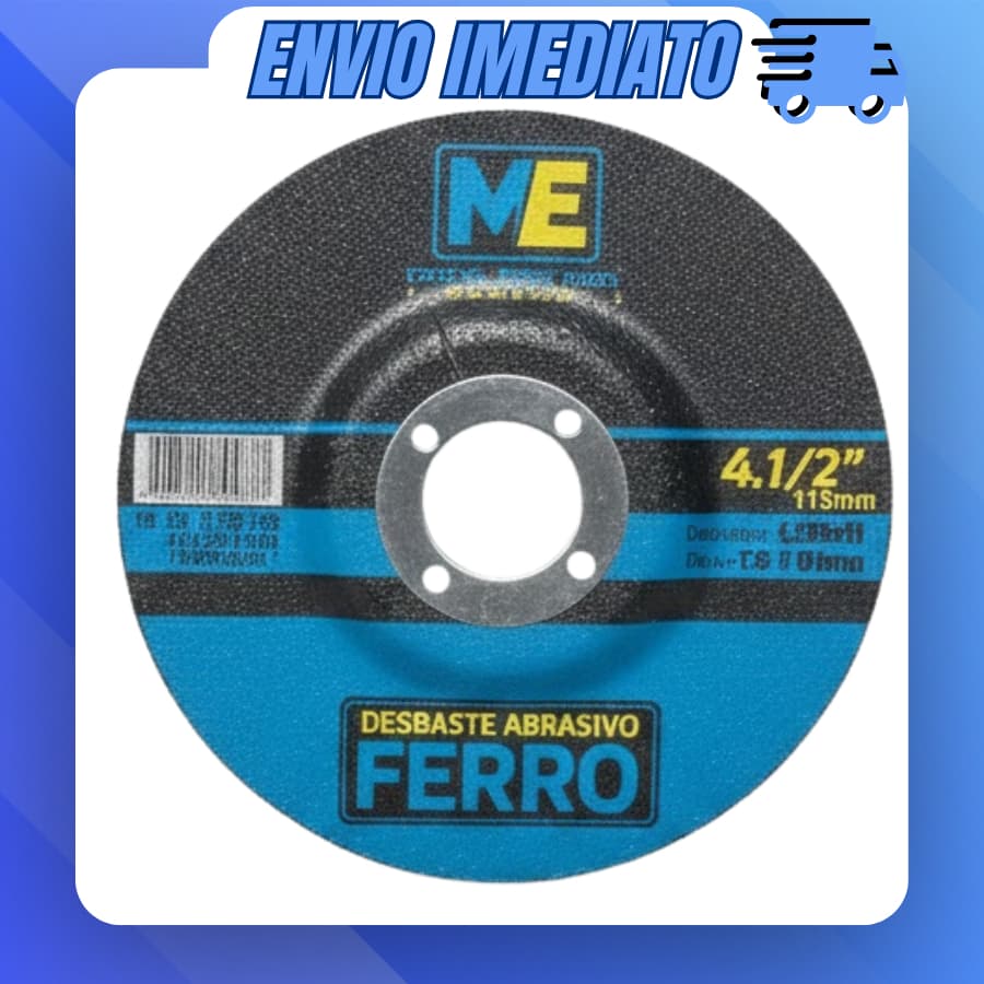 Discos Desbaste Esmerilhadeira  4.1/2 115mm ME