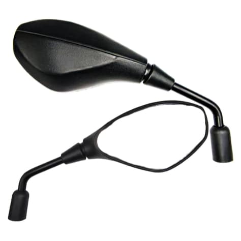 Par de Espelho Moto Retrovisor Moto Bmw Gs 650 F800 Fixo Rosca Honda Par CG 160 2020