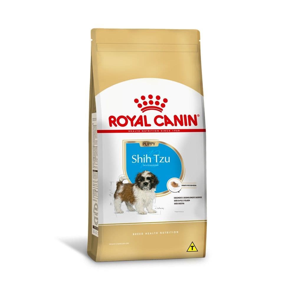 Ração Seca Royal Canin Puppy Para Cães Filhotes da Raça Shih Tzu - 2,5kg