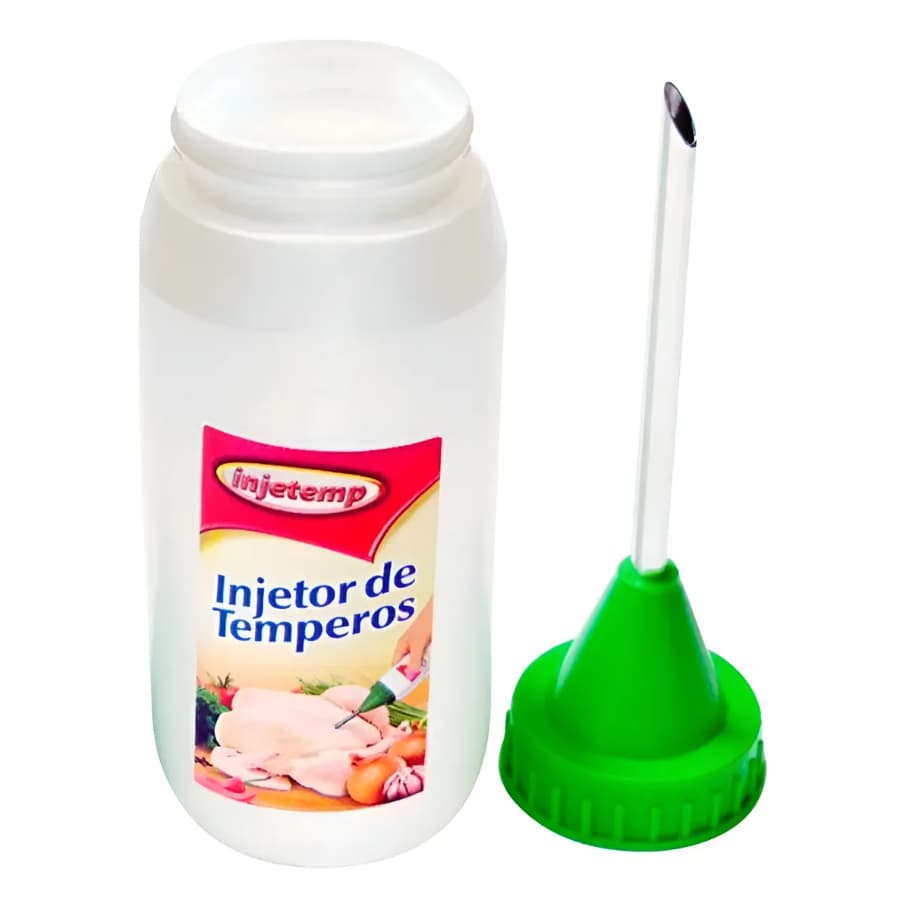 Injetor de Temperos E Recheios Aplicador Com Bico De Alumínio Para Rechear  - Injetemp
