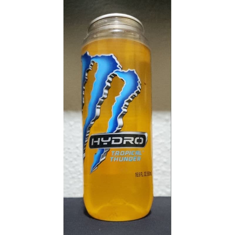 Raríssimo SALES SAMPLE Monster Energy Hydro Tropical Thunder 500ml