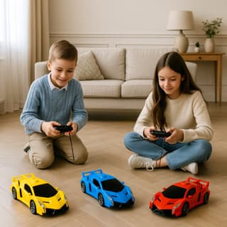 Carrinho Speed Controle Remoto Presente Criança Menino Veiculo Dirigir Brinquedo Transporte