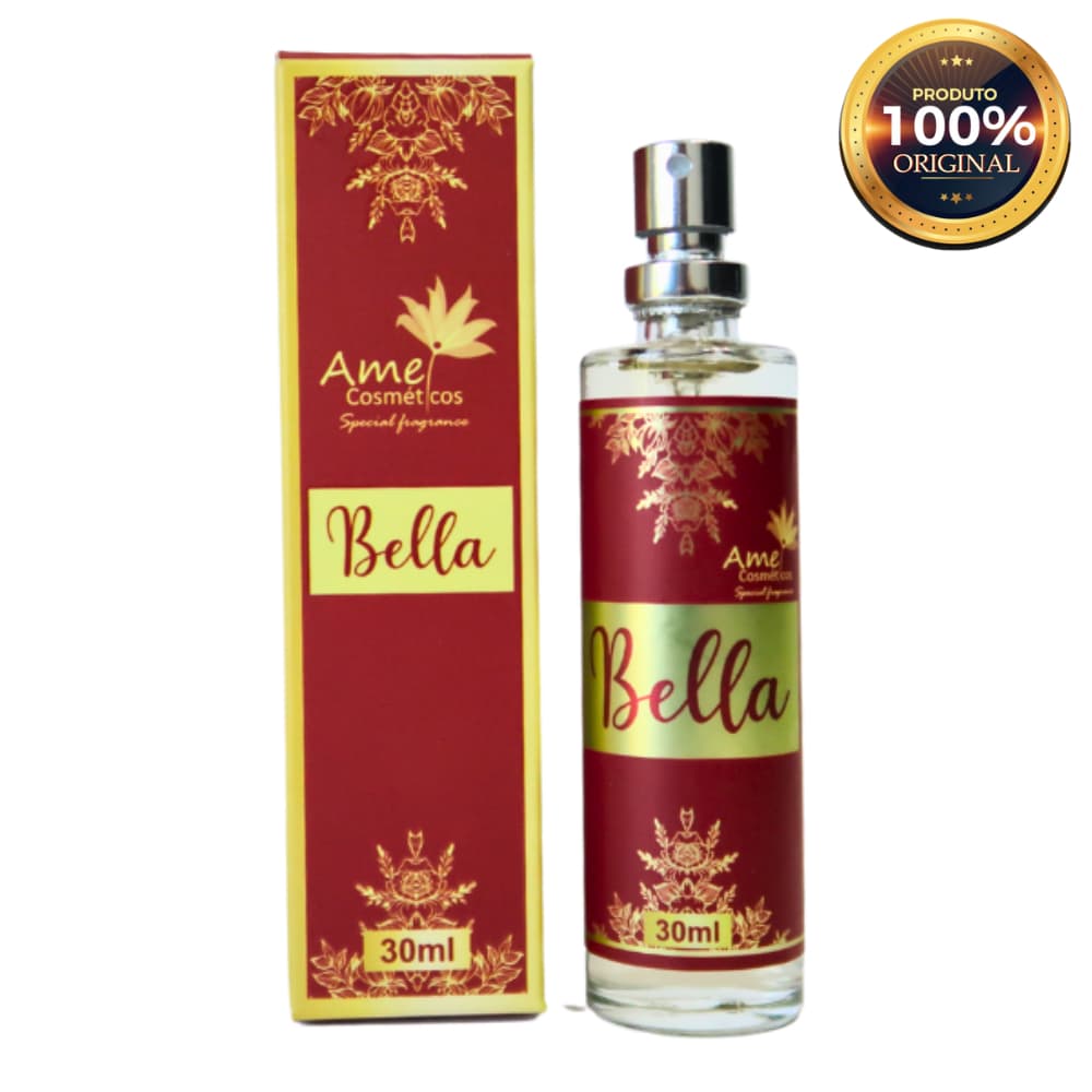 Bella Perfume Feminino Amei Cosméticos 30ml Alta Fixação Essência Importada Parfum