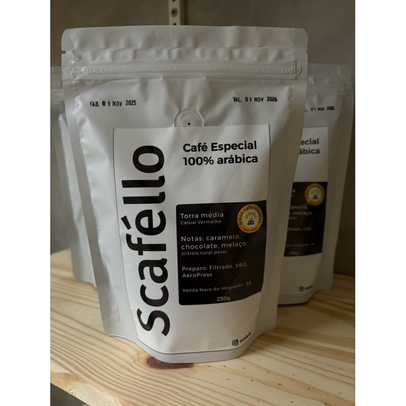 Promoção - Scaféllo em grão ou moído selecionado 500g
