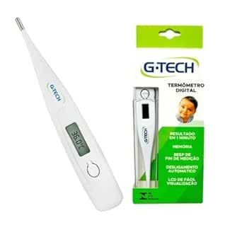 Termômetro Clínico Digital G-tech Branco 1 Unidade