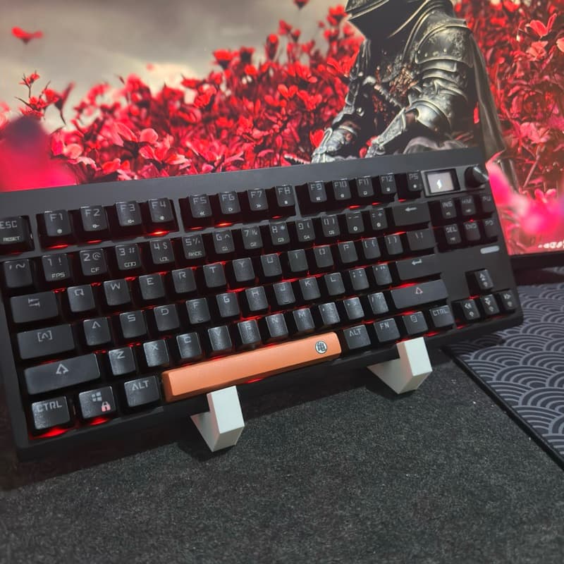 Suporte para Teclado Gamer em Pé – Par de Suportes 3D para Teclado Mecânico