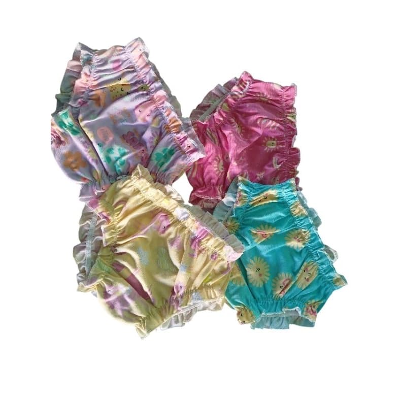 Tapa fralda , calcinhas  frufru Infantil 100% Algodão menina– Conforto e Estilo para sua bebê!