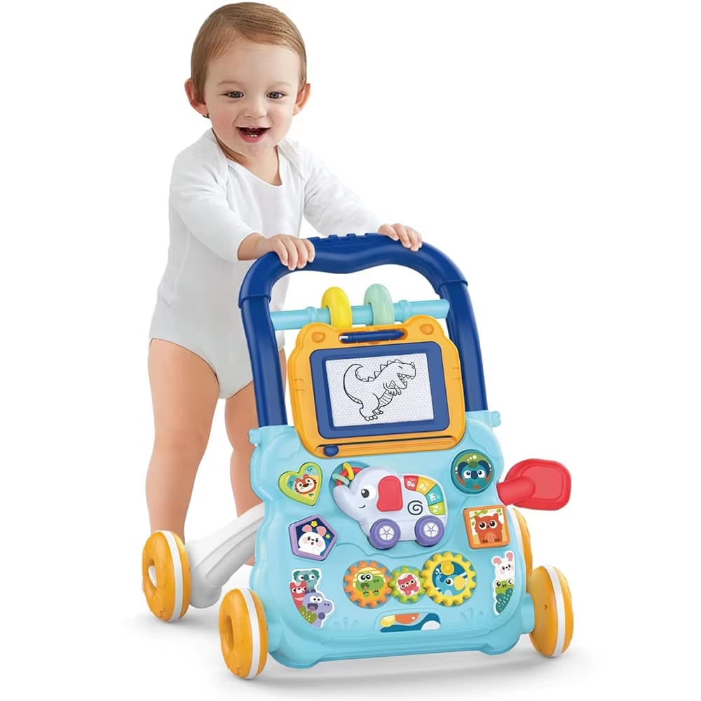Andador Infantil Educativo com Música e Atividades – Estável, Seguro e Ajustável para Bebês P20