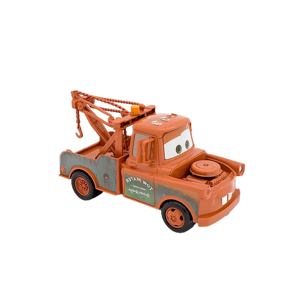 Carrinho De Brinquedo Mate Relâmpago McQueen e Mack Carros Roda Livre 13Cm Brinquedo - Toyng