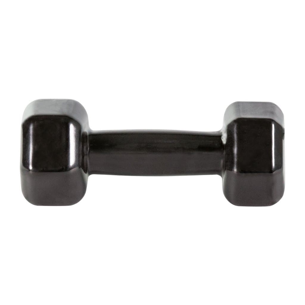 Halter Sextavado 3kg Academia Revestido Emborrachado Ferro Fundido