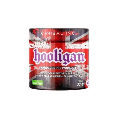 PRÉ TREINO HOOLIGAN 301g CANIBAL