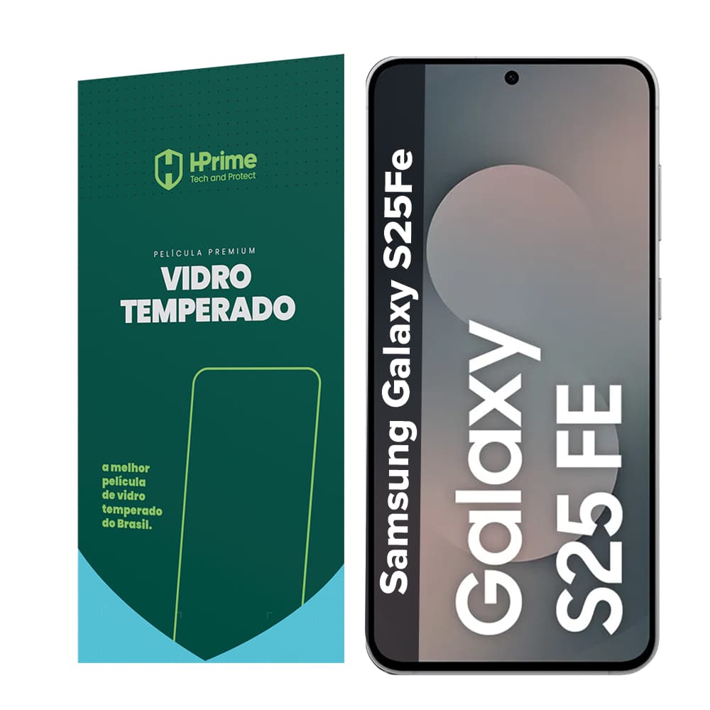 Película Hprime Vidro Temperado 9h Para Samsung Galaxy S25 Fe