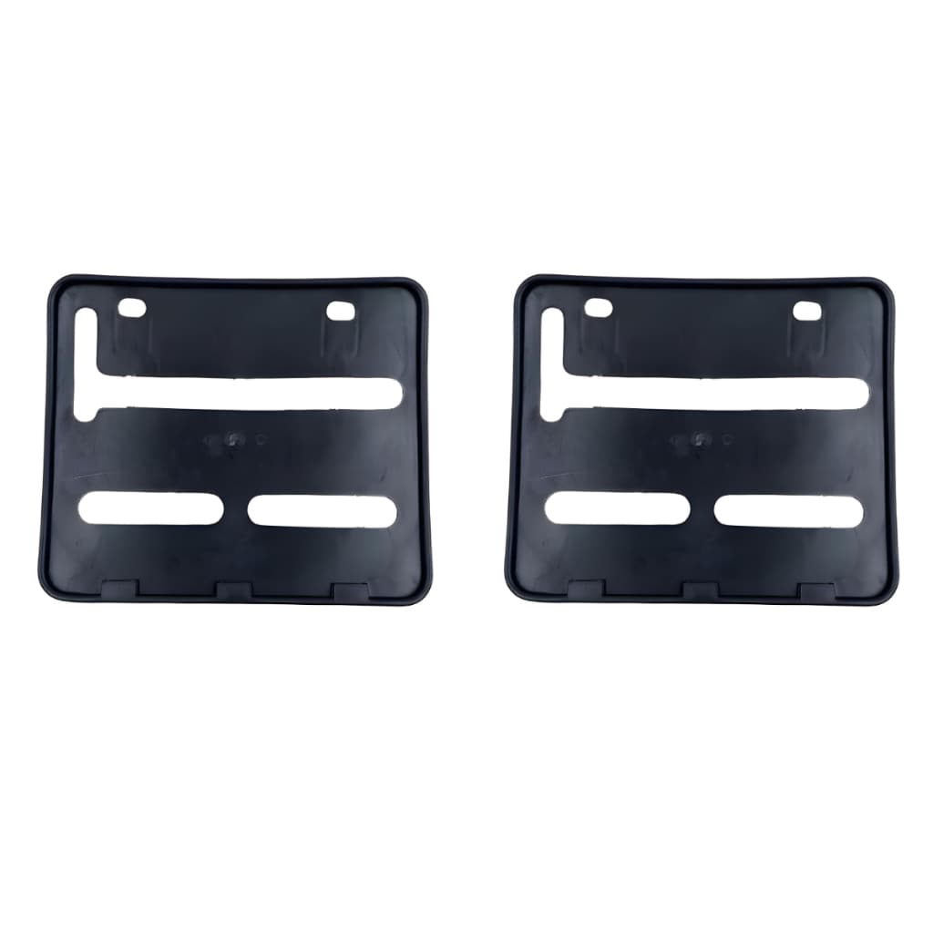 2 Suporte Moldura de Placa Moto Mercosul Acessório Universal Plástico Reforçado para  Todas as Motos