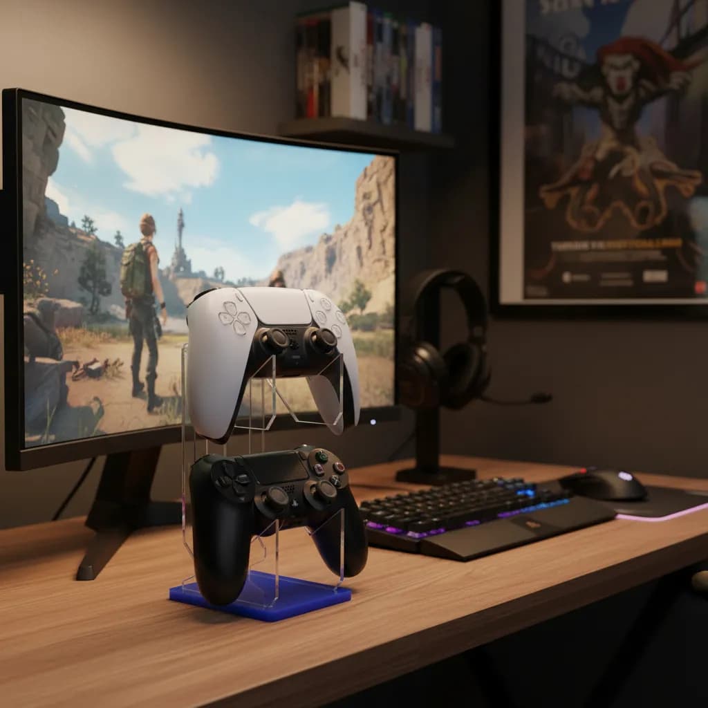 Suporte para controle Vídeo Gamer Xbox, Ps5,Ps4 MESA