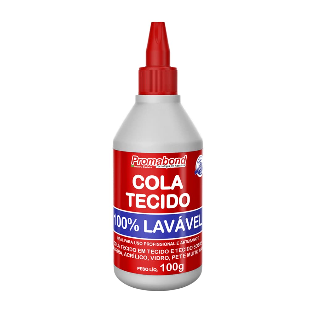 Cola Pano e Tecido DIY - Patchwork - Costura 100g