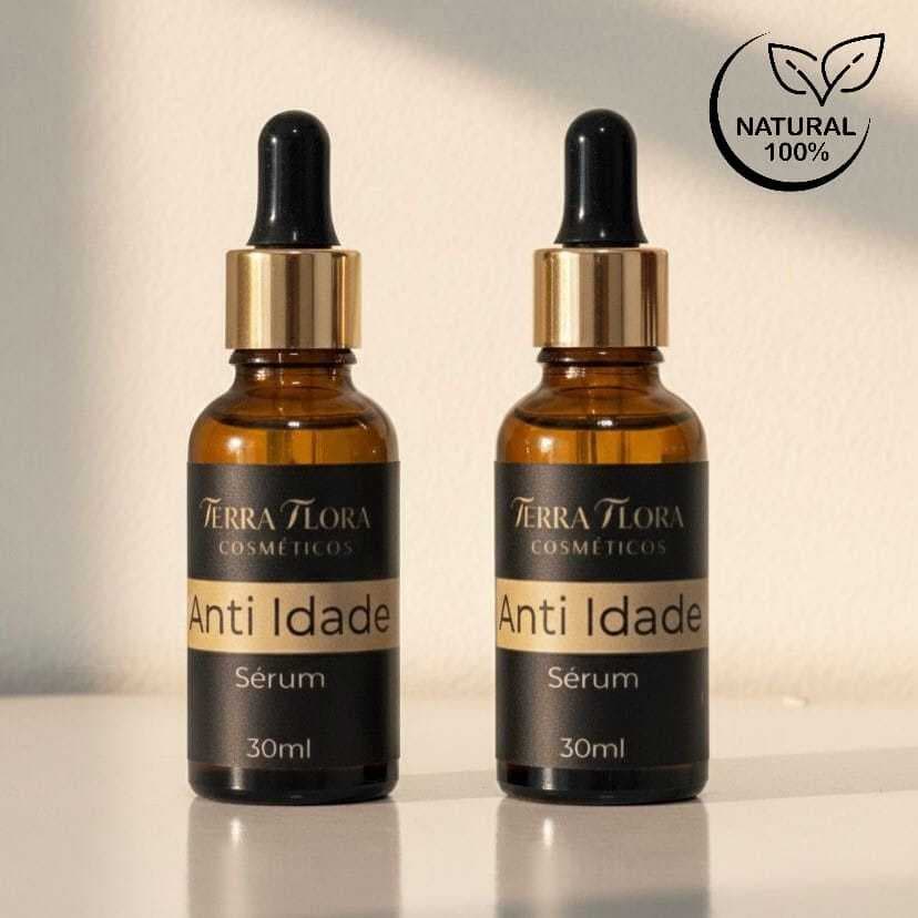 Sérum Anti Idade Intensivo 100% natural TERRA FLORA