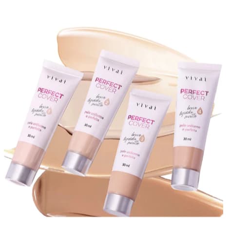 Base liquida Matte Perfect Cover Vivai- Alta Cobertura