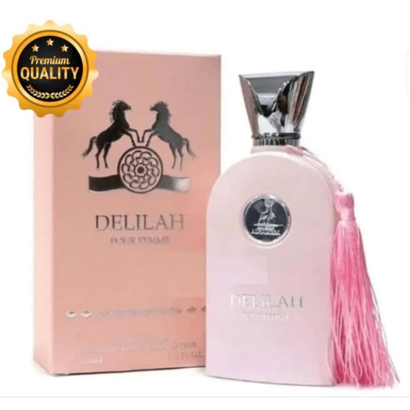 Perfume Árabe Importado Delilah Pour Femme Original Maison Alhambra Feminino EAU De Parfum Edp100mL