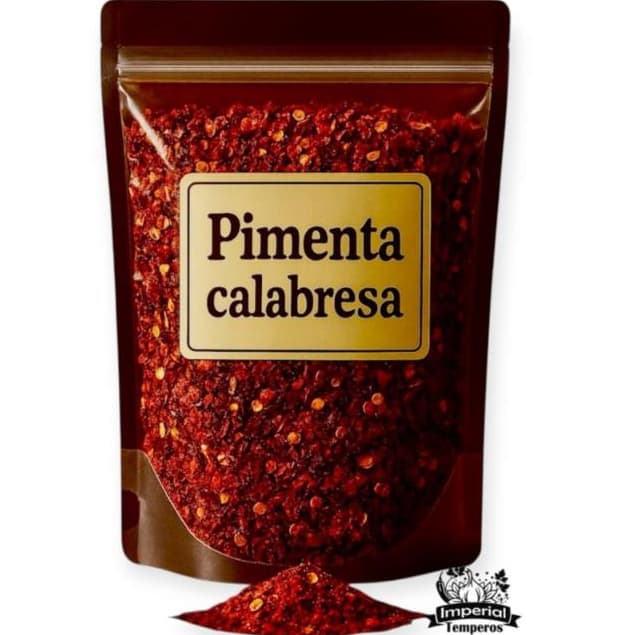 Pimenta Calabresa 500g | Natural e Picante | Ideal para Carnes, Molhos e Temperos