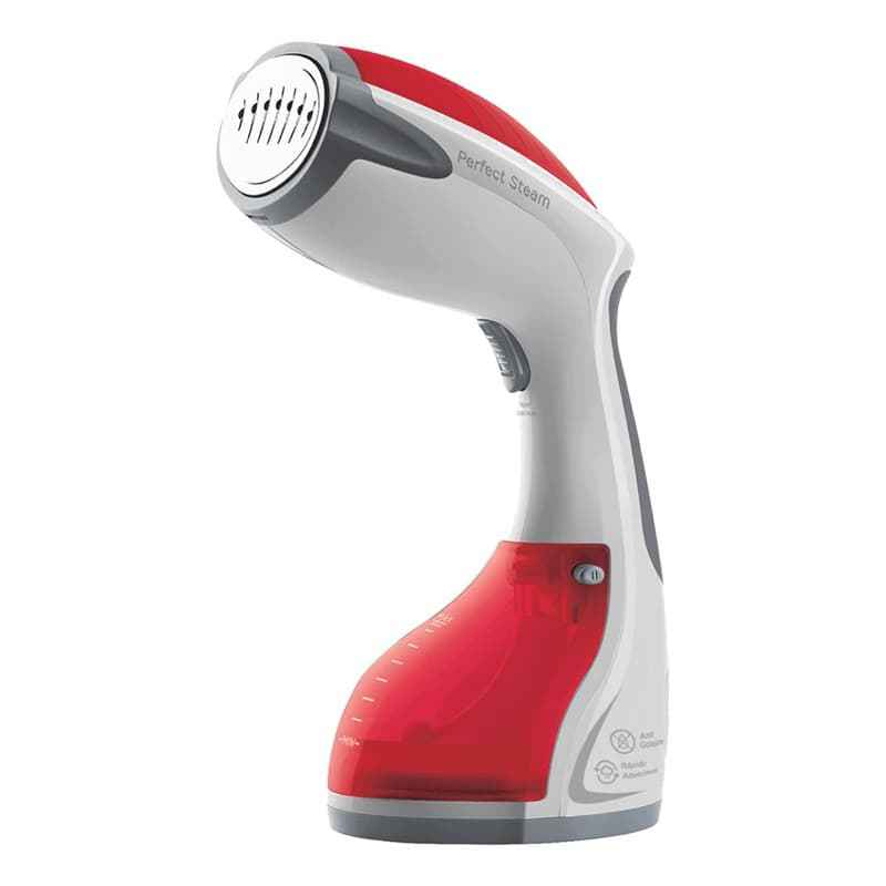 Passadeira a Vapor Portátil Perfect Steam, 1200W, Branco com Vermelho - BDV2000V