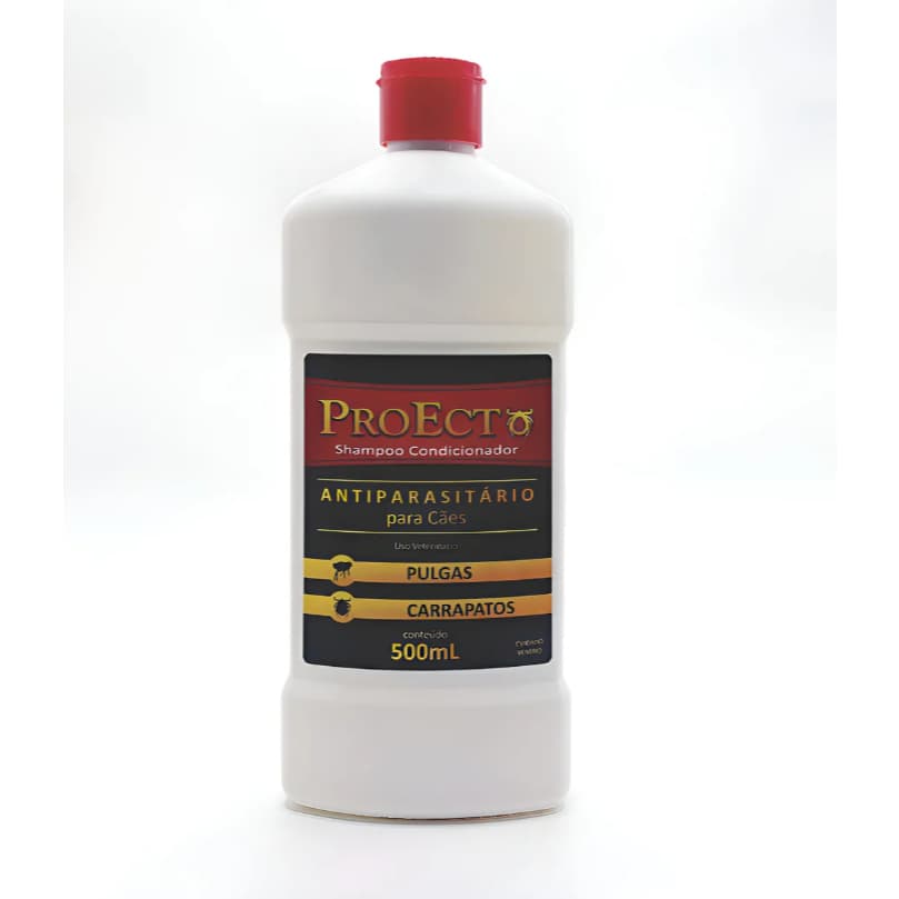 Proecto Shampoo Antipulgas E Carrapatos Para Cães 500 Ml Pet
