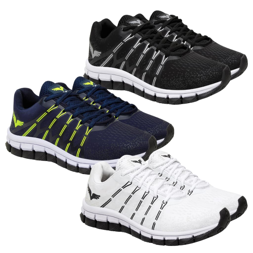 Kit Tenis Masculino Treino Corrida Dia a Dia Leve Confortavel Tenis Esportivo Lançamento
