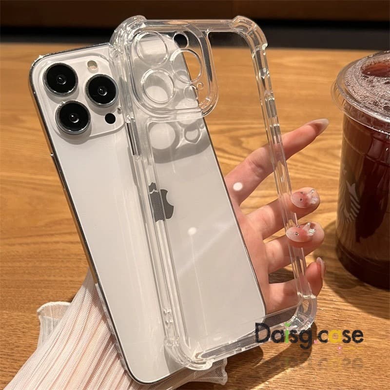 Capinha Capa Tpu Anti Impacto Transparente Para IPhone13 12 11 14 15 16 17ProMAX Pronto Entrega X XR XSMAX celular