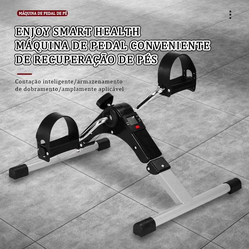 Mini Bicicleta Ergométrica  Treino de pernas e braços Equipamentos de Treino em Casa