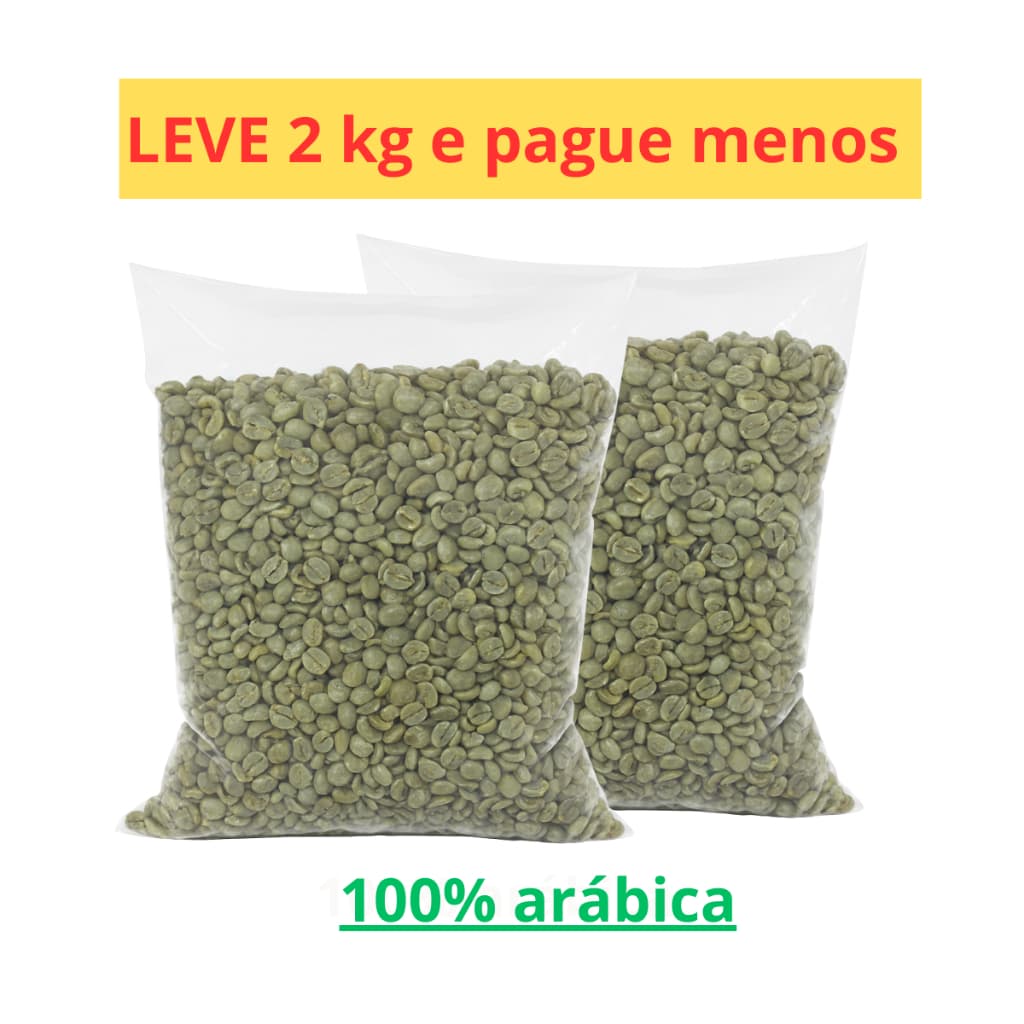 Café em Grão Cru 100% Arábica – 2kg | Direto da Roça | Grãos Selecionados