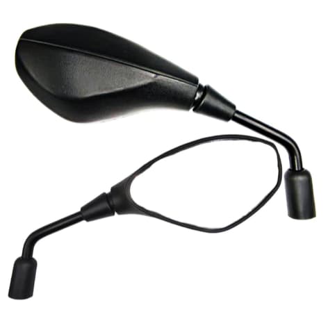 Par de Espelho Moto Retrovisor Moto Bmw Gs 650 F800 Fixo Rosca Honda Par CB 500 2002