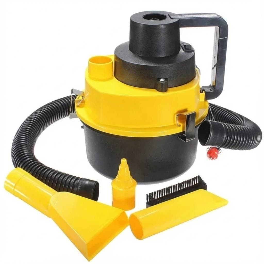 Aspirador De Po Automotivo Potente 60w 12v Aspira Po e Agua