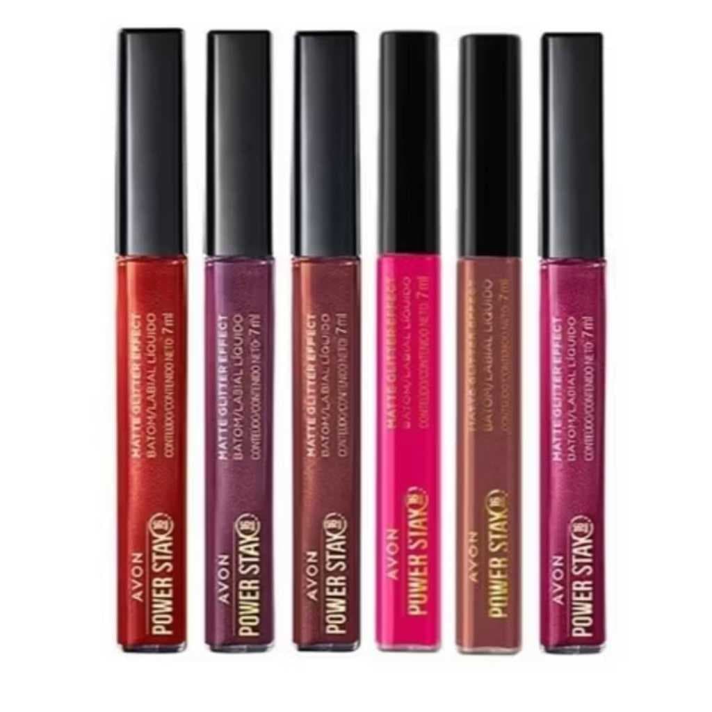 Batom Líquido Matte Glitter Effect  Power Stay - 7ml