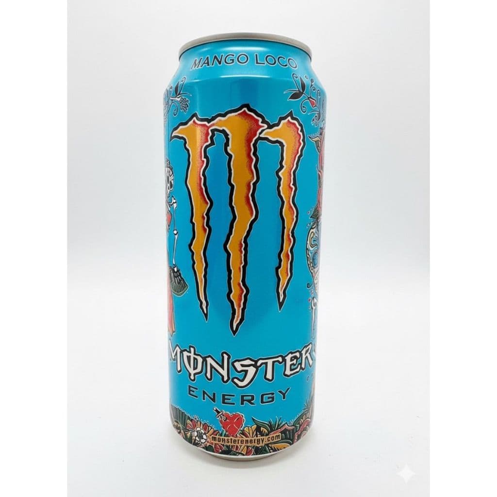 🇦🇷 Energético Monster Energy Mango Loco 473ml (SABOR DIFERENTE DO NACIONAL) (ARGENTINA)